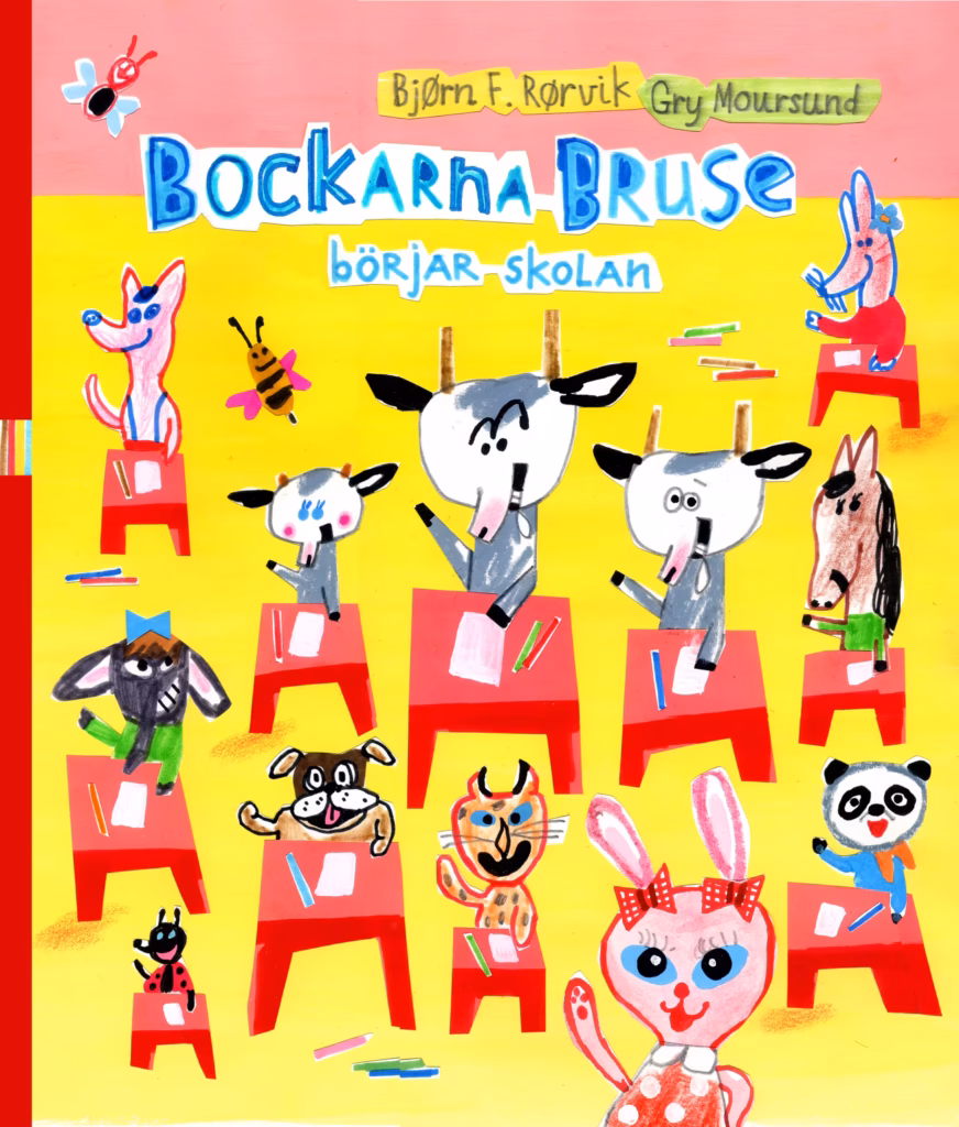 Bockarna bruse börjar skolan